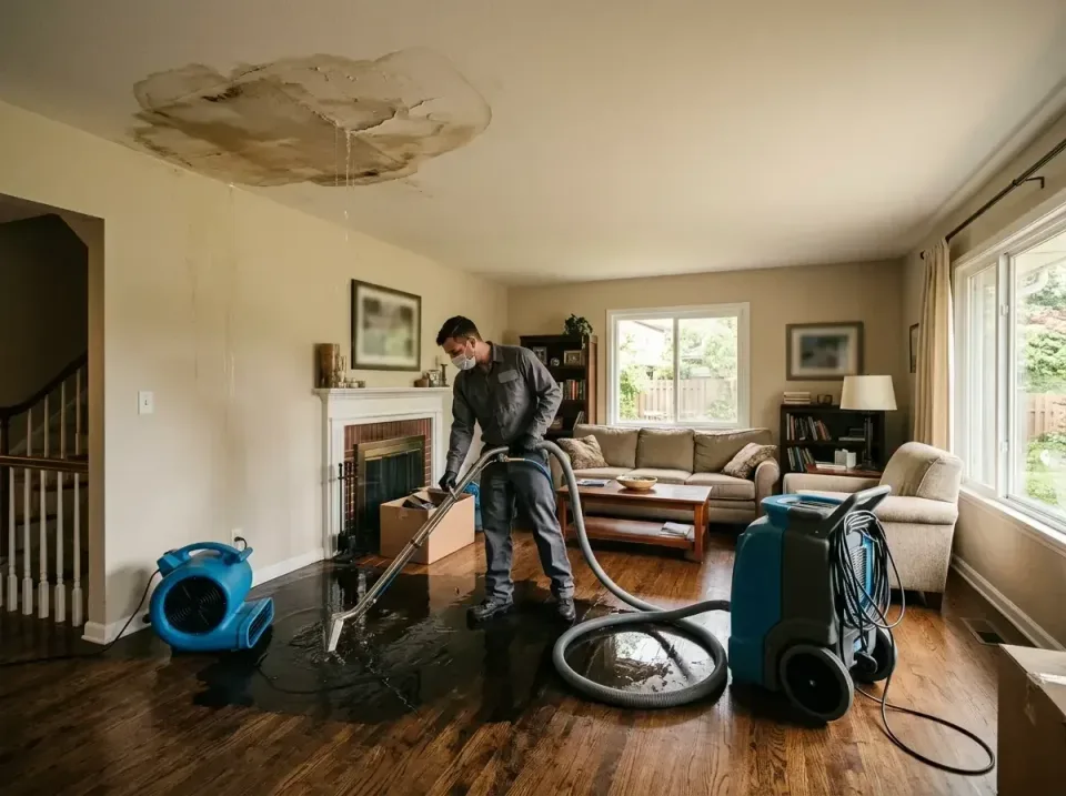 attic-pipe-burst-ceiling-drip-008 — frequently asked questions, Water Damage Restoration & Carpet Care in Antelope, CA